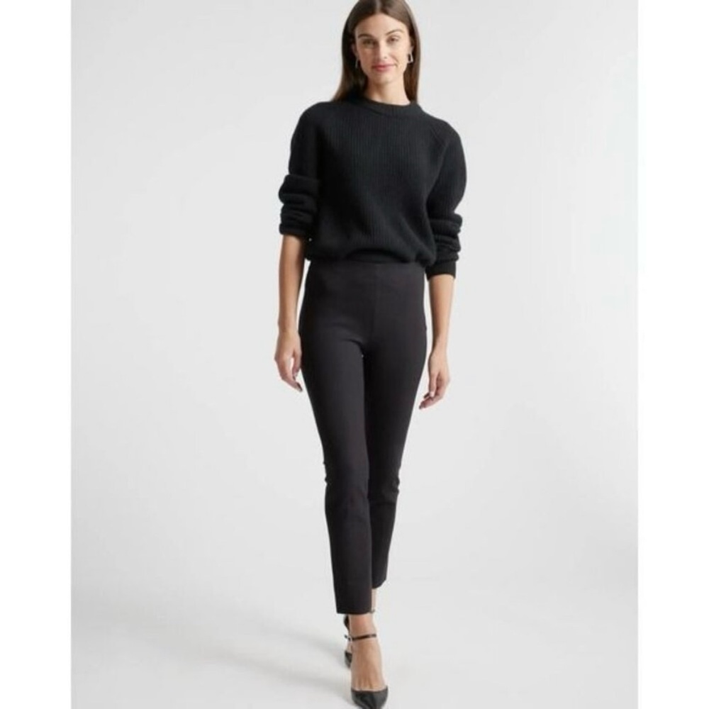 Quince Pintuck Ponte Pants. S